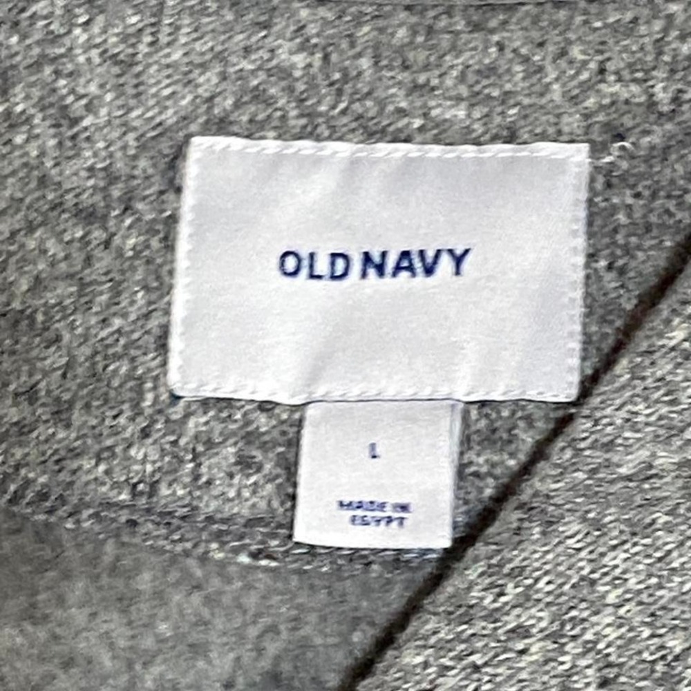 Old Navy Grey button up cardigan sweater jacket men large. SKU840 - Picture 2 of 8